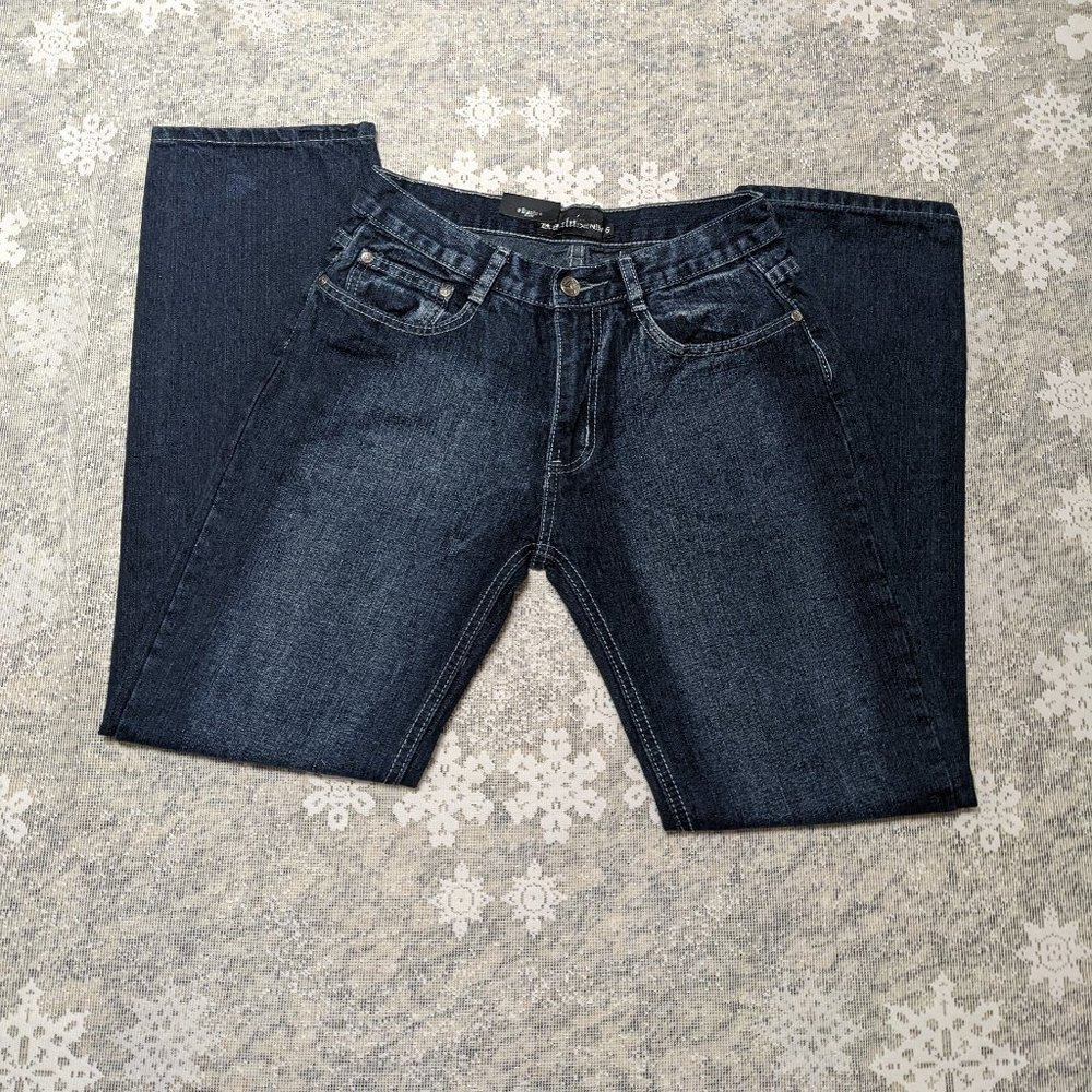 2/20*NWT - Kaalu Denim Jeans Dark Wash Two-Tone Back Pockets - size 16